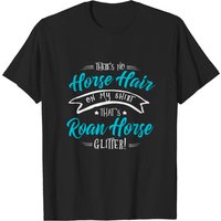 Roan Horse Shirt T-Shirt for Men in Black — Mens T Shirts