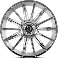 Dolce Luxury Mirelli Chrome Wheels - 24x9 - 5x112 Bolt Pattern