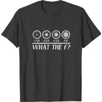 T-shirt What The F Aperture Photography pour hommes — T-shirts pour hommes