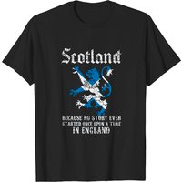 T-shirt Écossais Lion Rampant Drapeau Écossais pour Hommes — T-shirts pour hommes