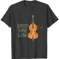 T-shirt pour hommes Sexy Bass Double Bass Instrument de musique — T-shirts pour hommes