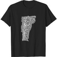 Vermont Unknown Elevations T-Shirt for Men - Black — Mens T Shirts