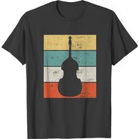 Double Bass T-shirt for Men in Black