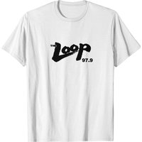 T-shirt The Loop 97 9 Illinois Radio pour hommes — T-shirts pour hommes