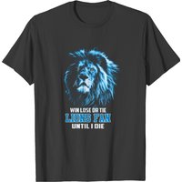 T-Shirt Fan Lions Win Lose Or Tie pour Hommes — T-shirts pour hommes
