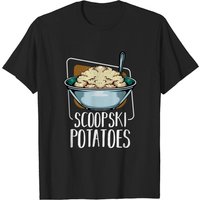 T-shirt pour hommes Scoopski Potatoes - Aliment de pomme de terre — T-shirts pour hommes