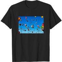 T-shirt Scoop Premium Fiesta de Montgolfières pour Hommes — T-shirts pour hommes