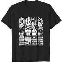 T-shirt pour hommes avec citation de Vegeta Super Saiyan God Dragon Ball — T-shirts pour hommes