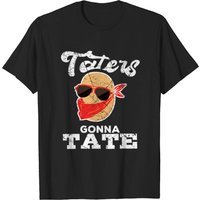 T-shirt Végétalien Végétarien Taters Gonna Tate pour Hommes — T-shirts pour hommes
