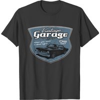 Vintage Hot Rod Garage T-Shirt for Men