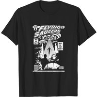 T-shirt Ufo pour hommes - Noir — T-shirts pour hommes