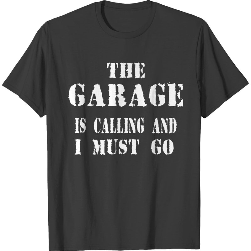 Garage T-Shirt for Men - Black — Mens T Shirts