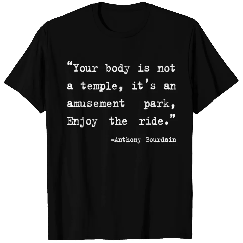 Anthony Bourdain Men's T-Shirt in Black