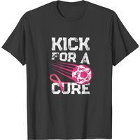 T-shirt Kick For A Cure Soccer pour la sensibilisation au cancer du sein — T-shirts pour hommes