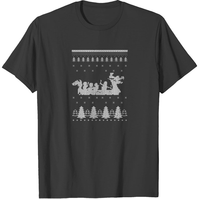 T-shirt Cadeau de Noël Moche Dragon Boat pour Hommes — T-shirts pour hommes