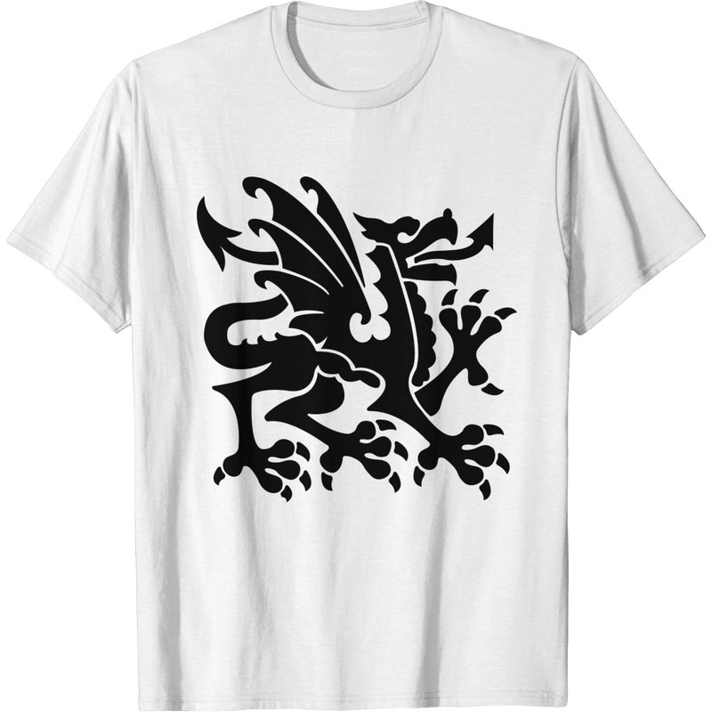 T-shirt Dragon Tête de Dragon pour Hommes