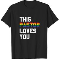 T-shirt Pastor Loves You Gay Lesbians pour hommes — T-shirts pour hommes