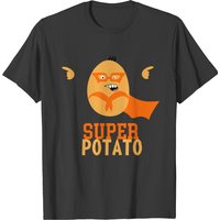 Super Potato Men's T-Shirt in Black