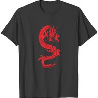 Chinese Dragon MMA T-Shirt for Men - Black — Mens T Shirts