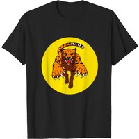 Cheeta and Yellow Circle T-Shirt for Men — Mens T Shirts