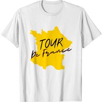 T-shirt Jaune Tour De France pour Hommes — T-shirts pour hommes