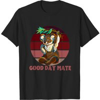 T-shirt Good Day Mate pour hommes en noir — T-shirts pour hommes