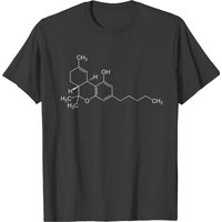 THC Structural Formula T-Shirt for Men