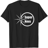 Super Nova Logo T-shirt for Men in Black