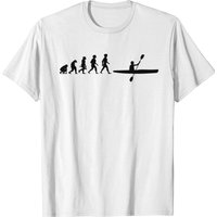 Evolution Kayak Canoe Boat Kayaking T-shirt for Men — Mens T Shirts
