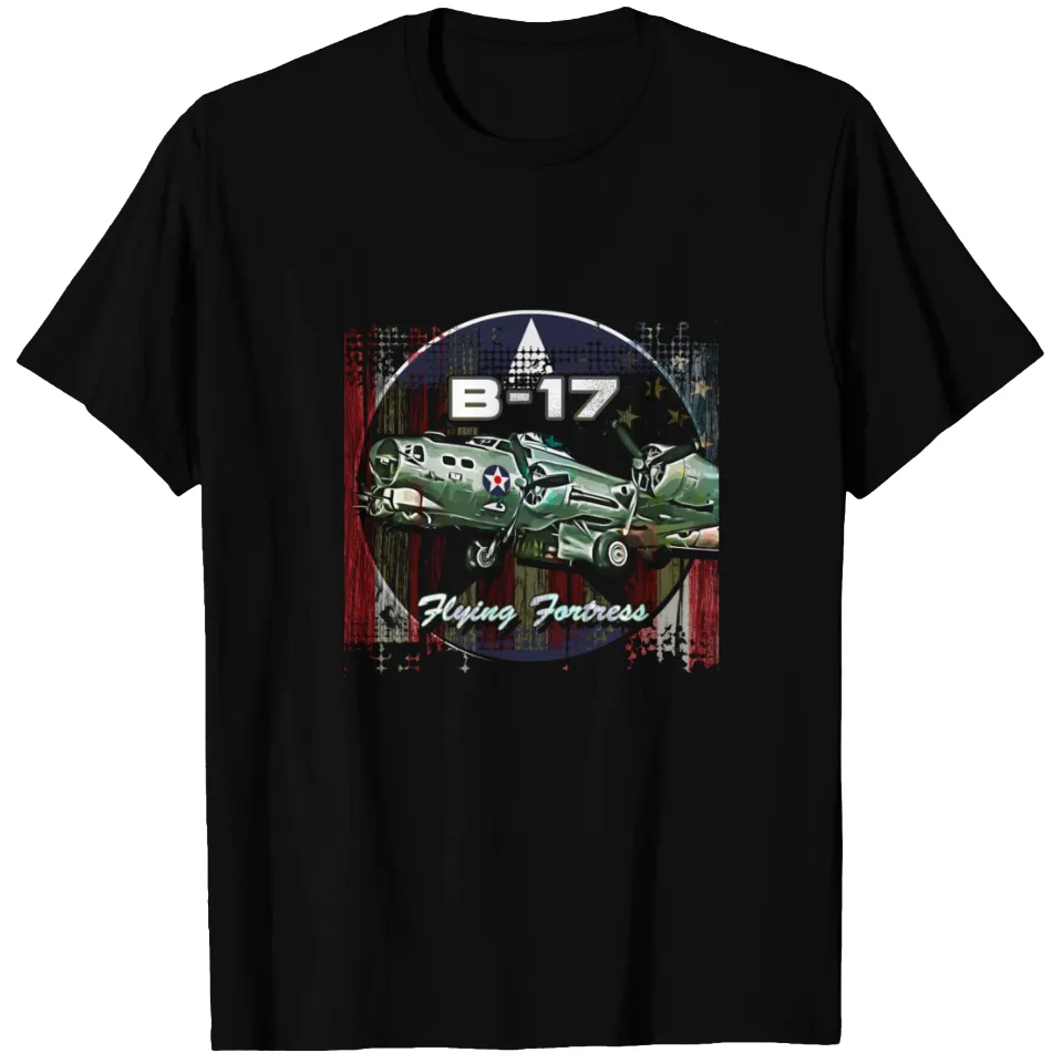T-shirt B 17 Flying Fortress pour hommes — T-shirts pour hommes
