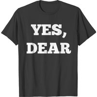 Yes, Dear Men's T-Shirt in Black