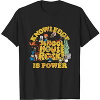 Schoolhouse Rock Knowledge Is Power Logo Men's T-Shirt