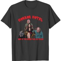 T-shirt pour hommes Horror Hotel Group en noir — T-shirts pour hommes