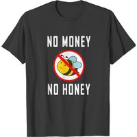 T-shirt No Money No Honey Bee pour hommes — T-shirts pour hommes