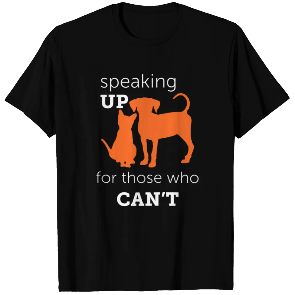 ASPCA Speaking Up For Those Who Can't Men's T-Shirt