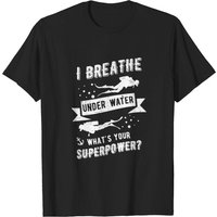 Je Respire Sous L'Eau Quel Est Votre Superpouvoir ? T-shirt pour Hommes — T-shirts pour hommes