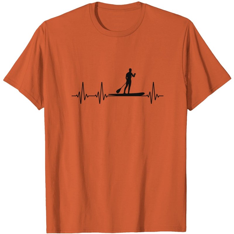 T-shirt Paddle Heartbeat pour hommes — T-shirts pour hommes