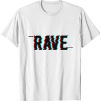 T-shirt Rave Glitch Effect Techno House EDM