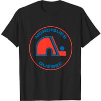 T-shirt Noir pour Homme des Nordiques de Québec — T-shirts pour hommes