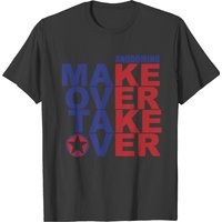 Red Blue T-Shirt for Men
