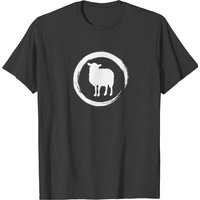 Sheep T-shirt for Men in Black — Mens T Shirts