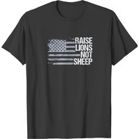 Raise Lions Not Sheep Men's T-shirt — Mens T Shirts