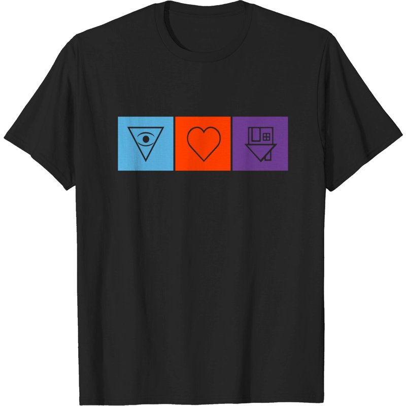 T-shirt The Neighbourhood Love pour hommes en noir — T-shirts pour hommes