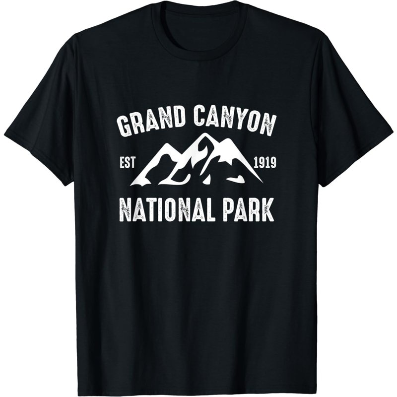 T-shirt Montagne du Parc National du Grand Canyon pour hommes — T-shirts pour hommes