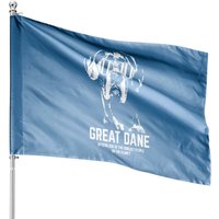 Drapeaux de la Maison Coo - Chien Officiel Great Dane — Drapeaux décoratifs
