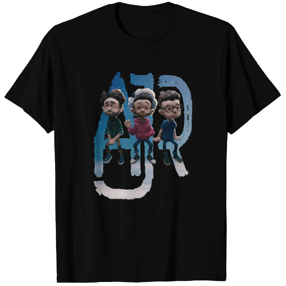 T-shirt AJR Band pour hommes en noir — T-shirts pour hommes
