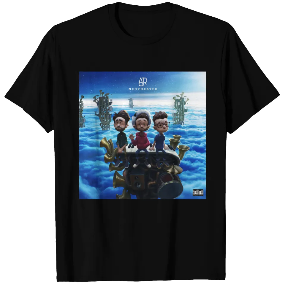 AJR Band T-Shirt for Men in Black