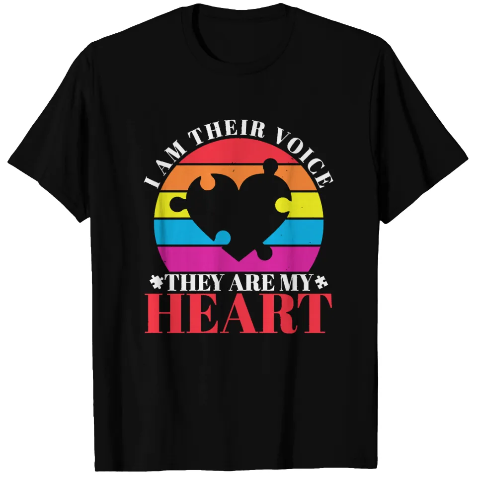 Autism Awareness Design T-Shirts for Men