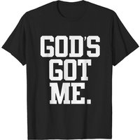 God's Got Me Christian T-Shirt for Men