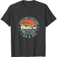 Foxes Are Awesome Men's T-Shirt